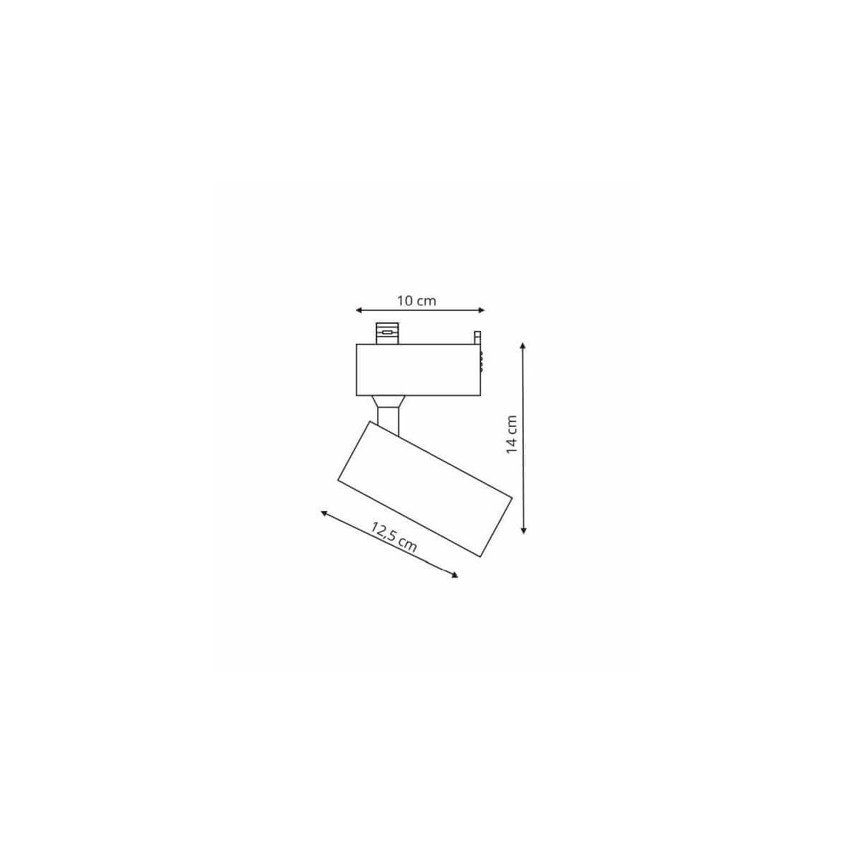 Light Prestige Rocca reflektor 1F biały 3000K LP-10192/1W WH