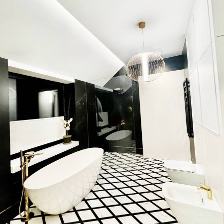 Light Prestige Treviso wisząca mała czarna 4000K LP-798/1P S BK