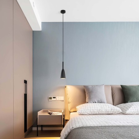 Light Prestige Solin 1 wisząca czarna LP-181/1P BK