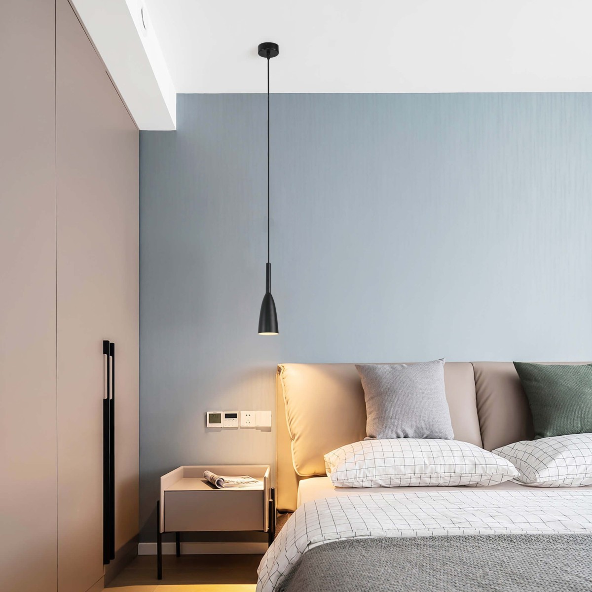 Light Prestige Solin 1 wisząca czarna LP-181/1P BK