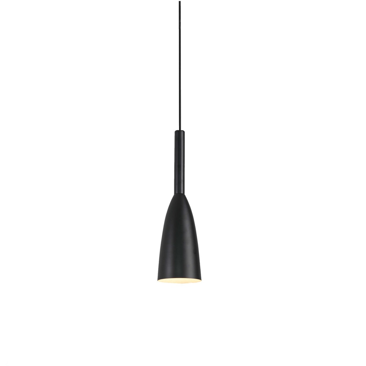 Light Prestige Solin 1 wisząca czarna LP-181/1P BK