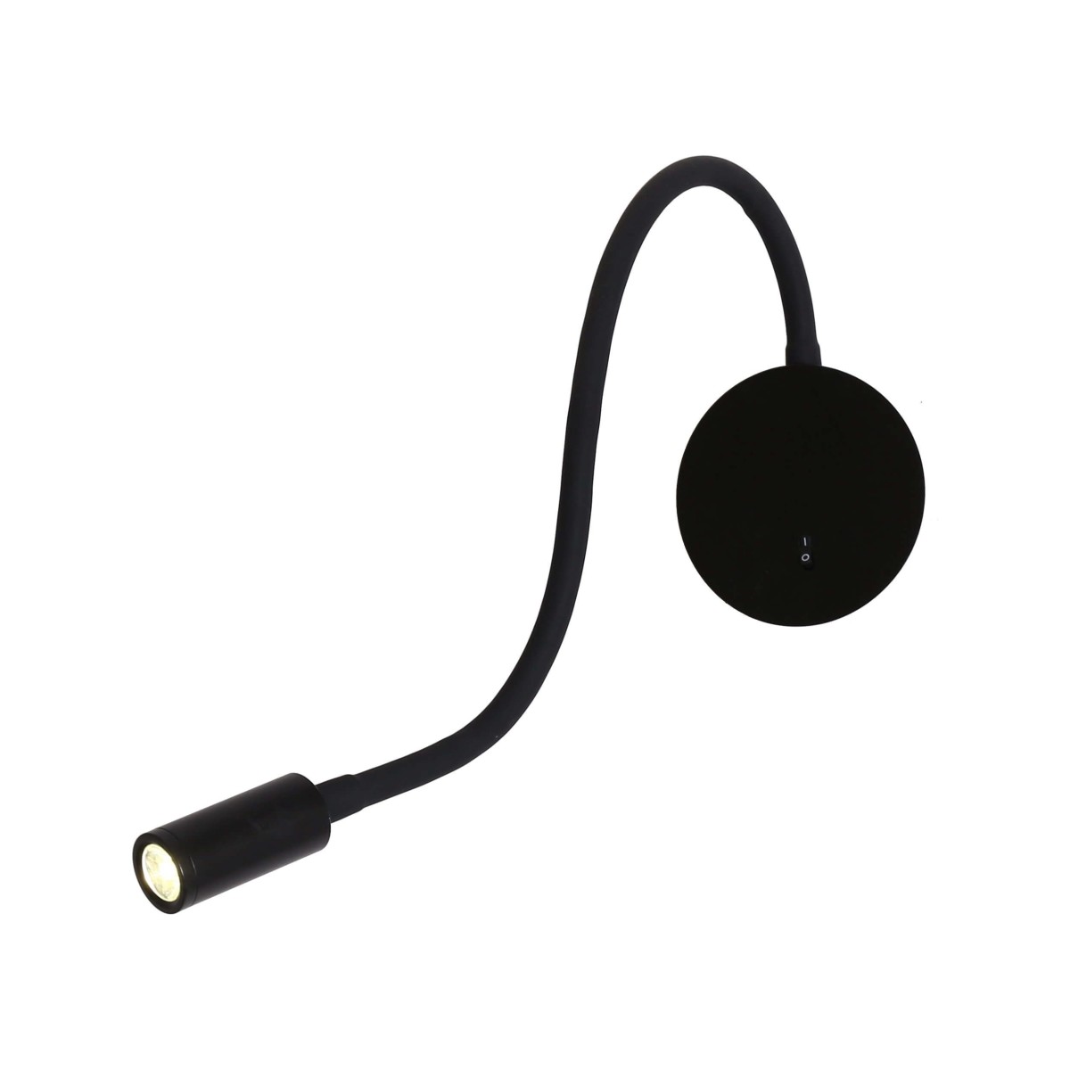 Light Prestige Senise kinkiet czarny LP-2021/1W BK