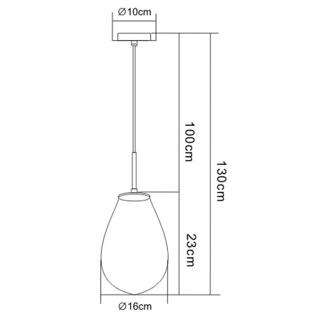 Light Prestige Fondi 1 wisząca LP-1214/1P