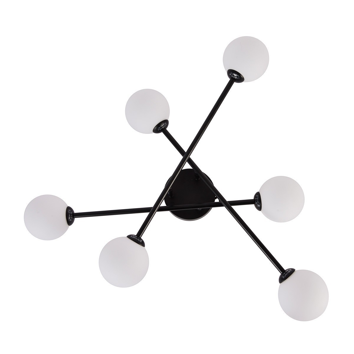 Light Prestige Dorado 6 plafon czarny LP-002/6C BK