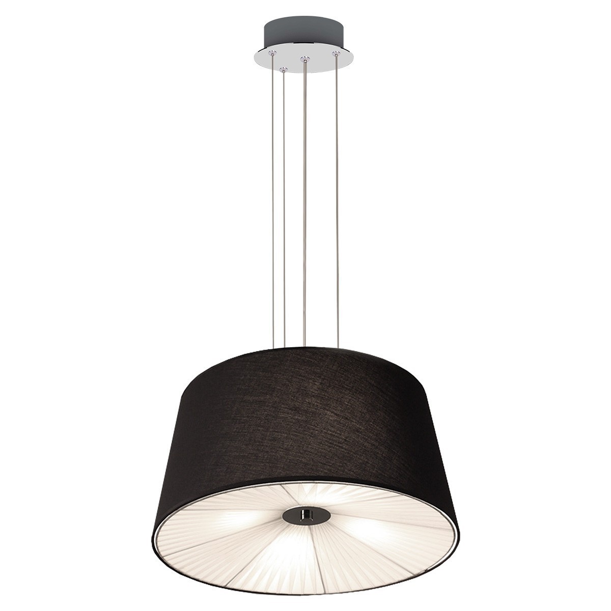 Light Prestige Bali wisząca czarna LP-1322/1P BK