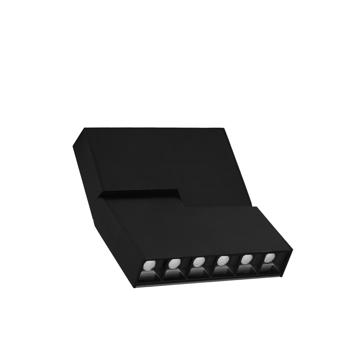 Light Prestige Magnetic Lunar reflektor 6x1W czarny LP-561-MAG-BK