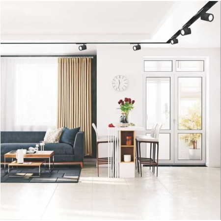 Light Prestige Magnetic szyna wpuszczana 2 m czarna LP-E020-MAG-BK