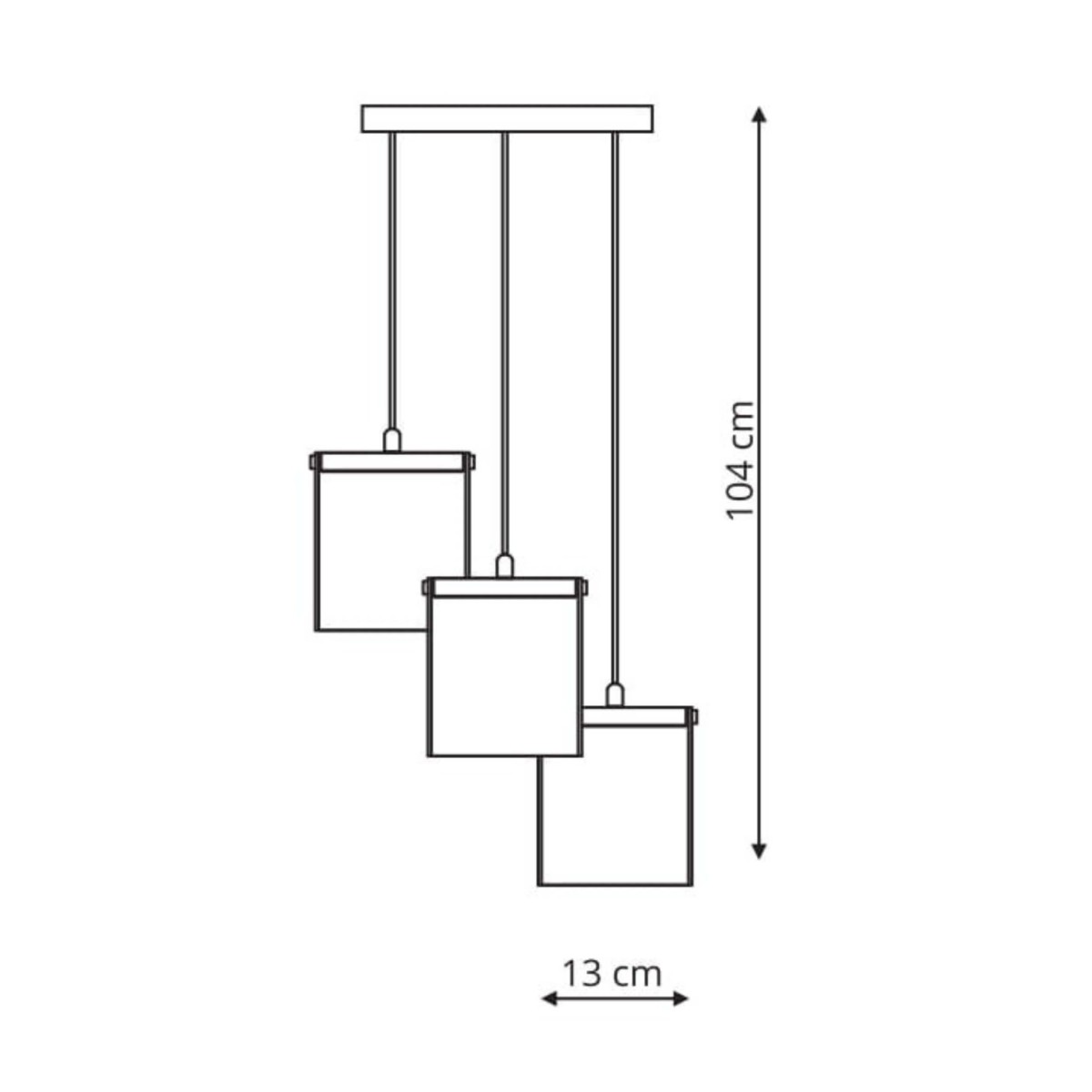 Light Prestige Cantos 3 plafon LP-1114/3C
