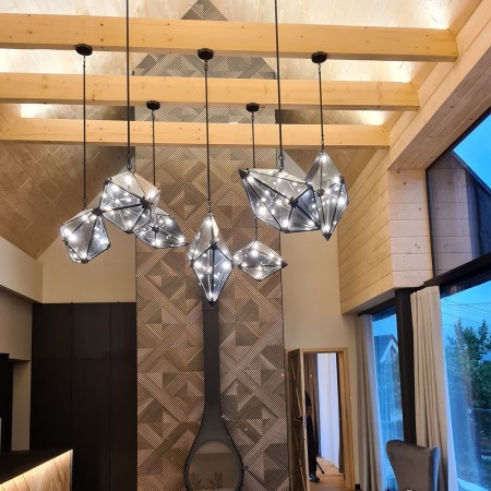 Light Prestige Konstelacja pozioma wisząca LP-056/1P BK