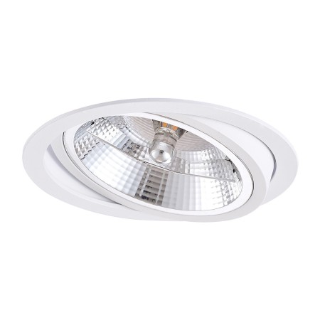 Light Prestige Nero oczko podtynkowe ruchome białe LP-4424/1RS WH movable