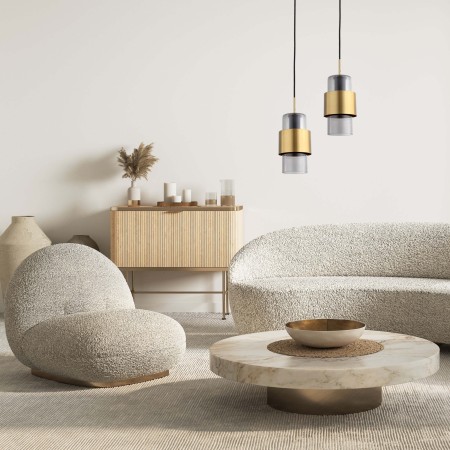 Light Prestige Miele wisząca dymna długa LP-866/1P L SM/GD