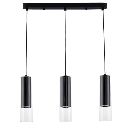 Light Prestige Manacor 3 linia wisząca czarna LP-232/3L BK