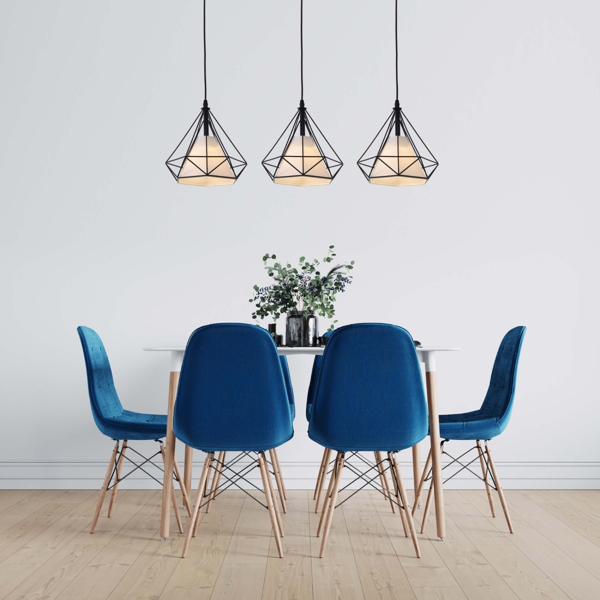 Light Prestige Nola 1 wisząca czarna LP-076/1P BK