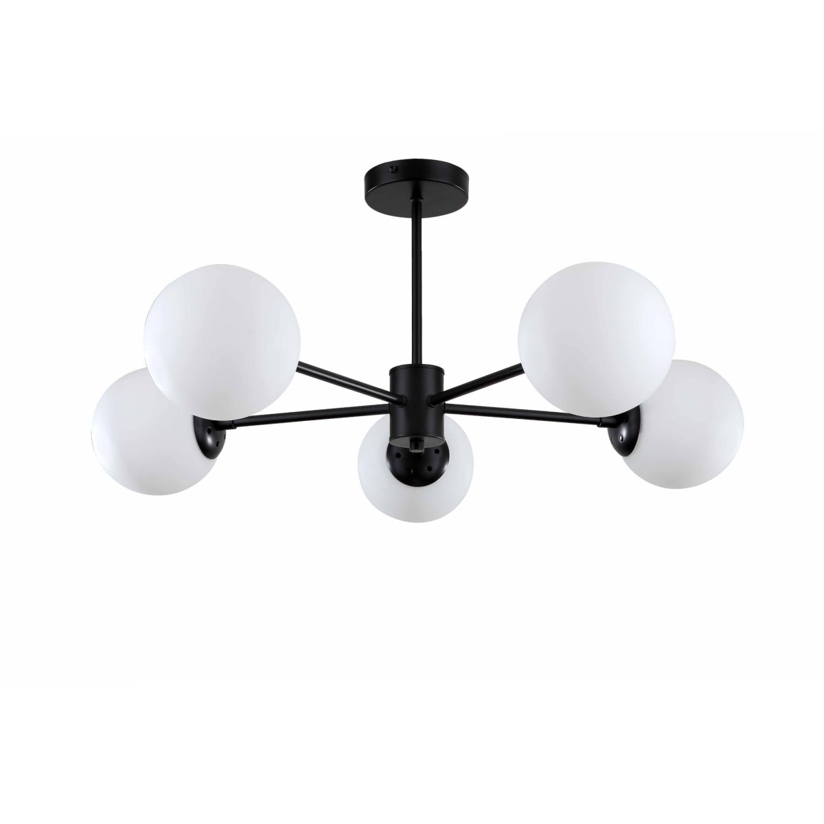 Light Prestige Roma 5 wisząca czarna LP-1345/5P BK