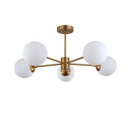 Light Prestige Roma 5 wisząca złota LP-1345/5P GD