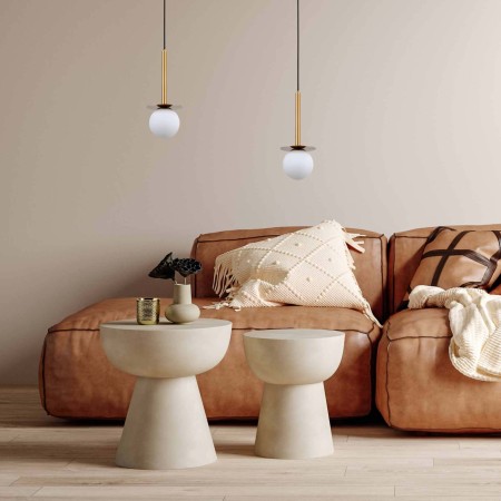 Light Prestige Roma 1 wisząca złota LP-1345/1P GD