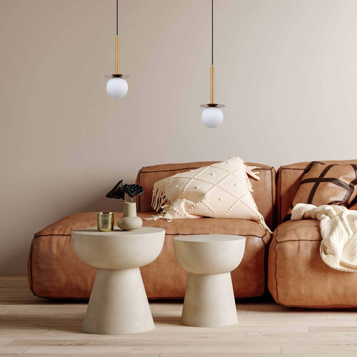 Light Prestige Roma 1 wisząca złota LP-1345/1P GD