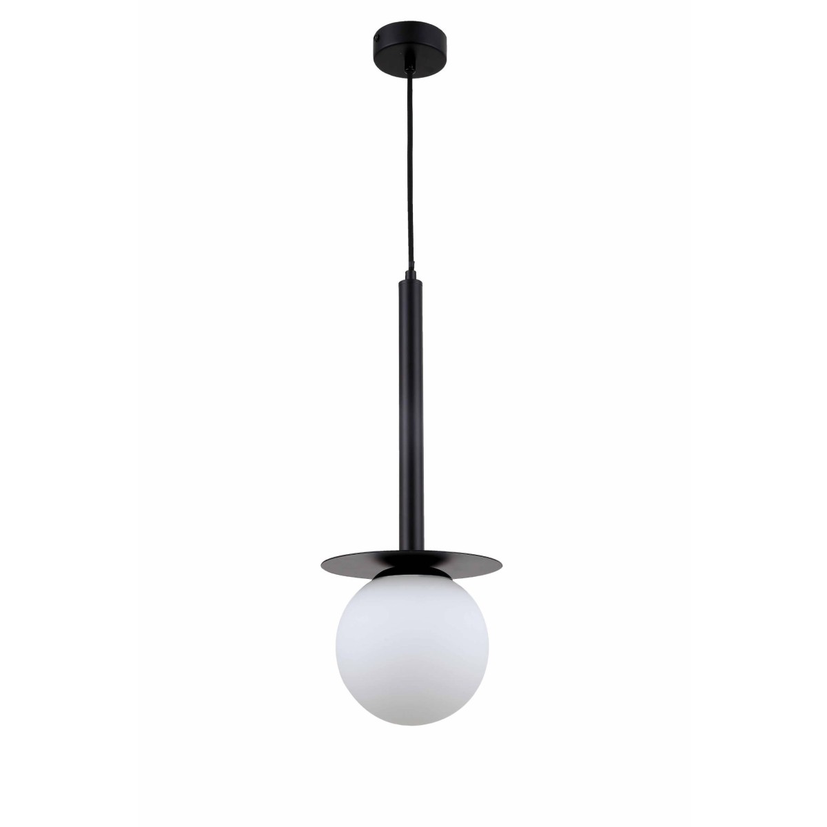 Light Prestige Roma 1 wisząca czarna LP-1345/1P BK