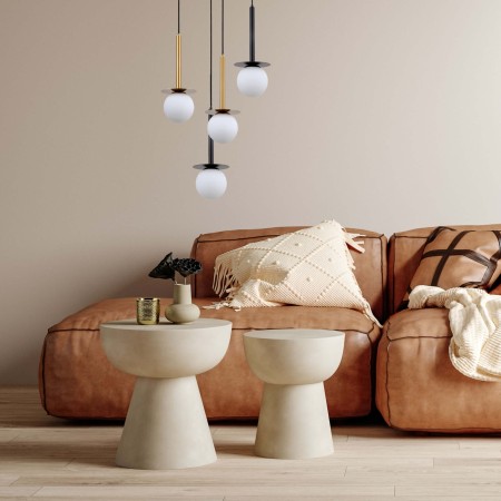 Light Prestige Roma 1 wisząca czarna LP-1345/1P BK