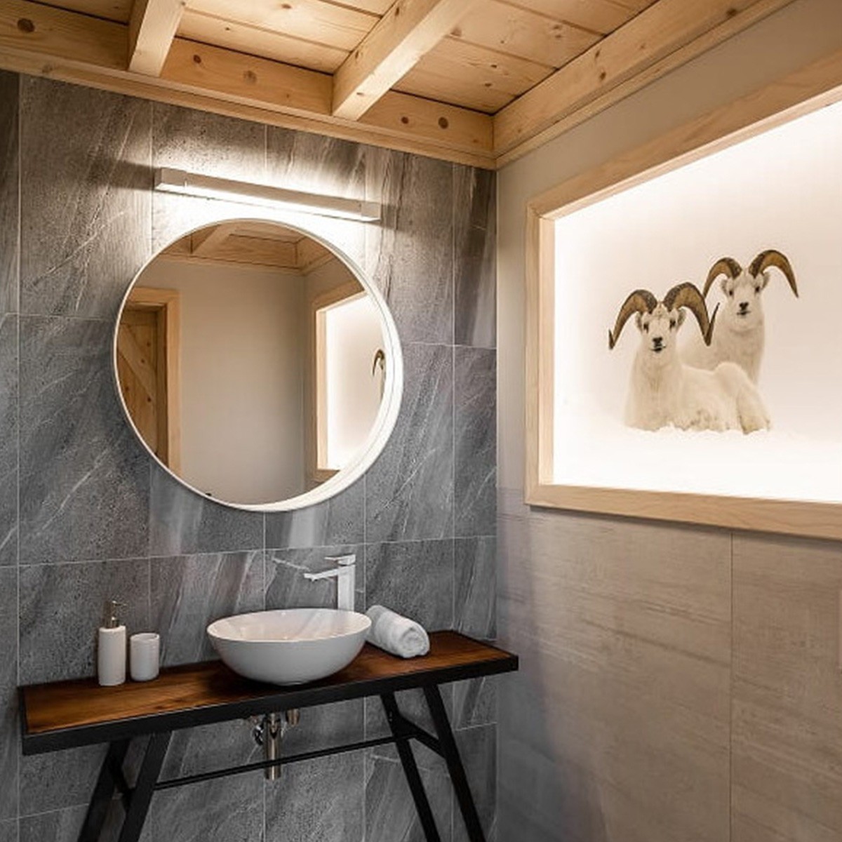 Light Prestige Denver kinkiet biały IP44 LP-1174/1W WH