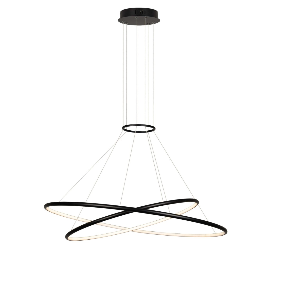 Light Prestige Halifax wisząca czarna LP-940/2P 4BK