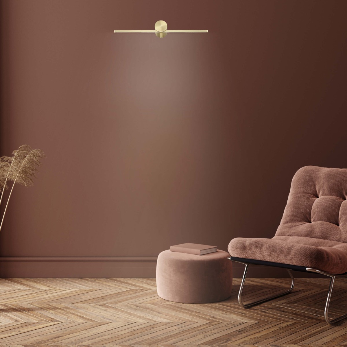 Light Prestige Modern Slim kinkiet M złoty LP-777/1W M GD