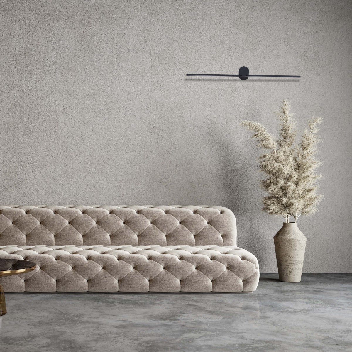 Light Prestige Modern Slim kinkiet L czarny LP-777/1W L BK