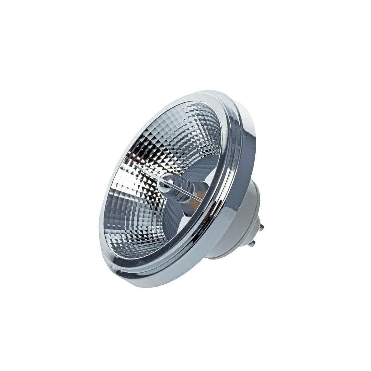 Light Prestige Żarówka ES111 GU10 LED 9W 4000K plastik+aluminium biało-srebrna LP-ES111-9W SV 4000K