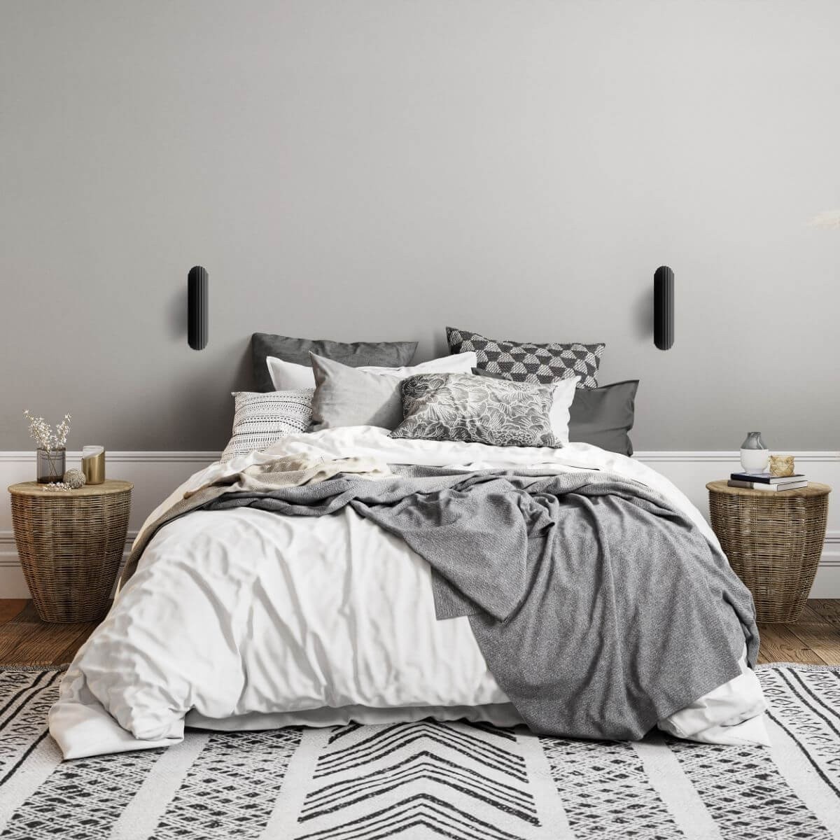 Light Prestige Tokio kinkiet 2 Czarny LP-787/2W BK