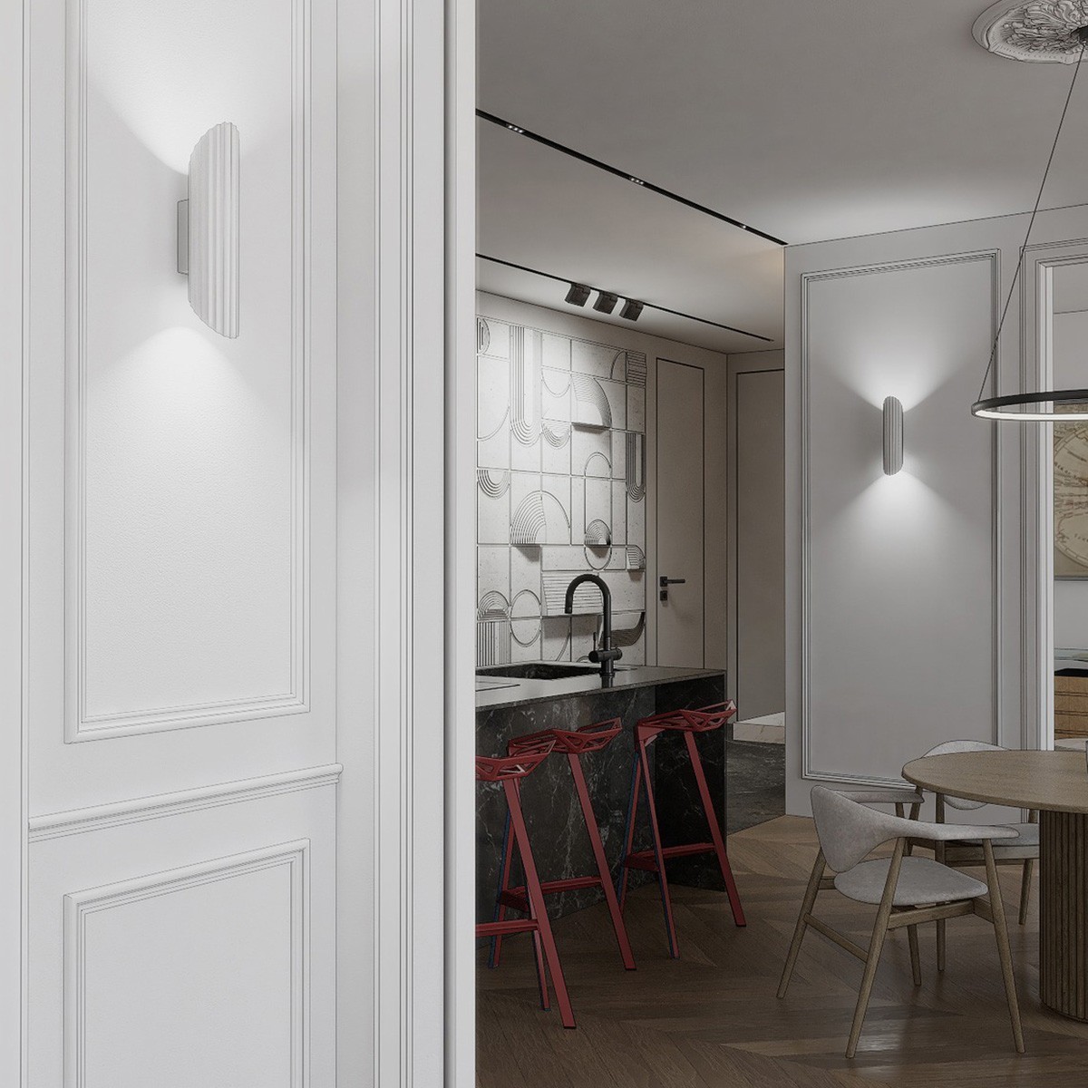 Light Prestige Tokio kinkiet 2 Biały LP-787/2W WH