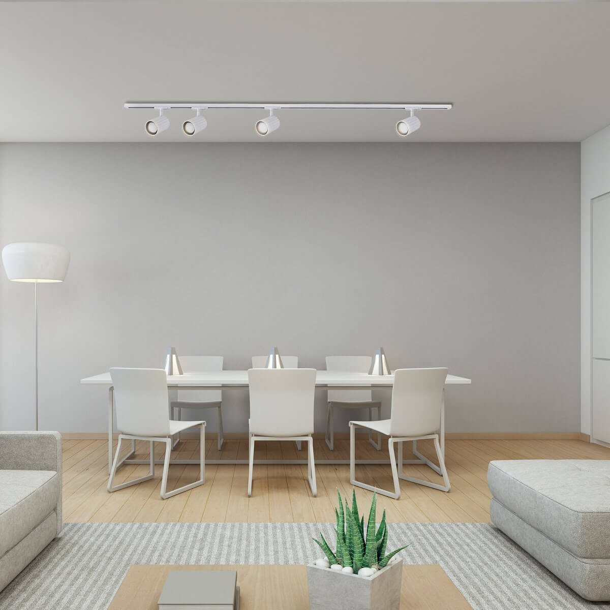 Light Prestige Tokio reflektor do szyn 1F Biały LP-787/1R WH