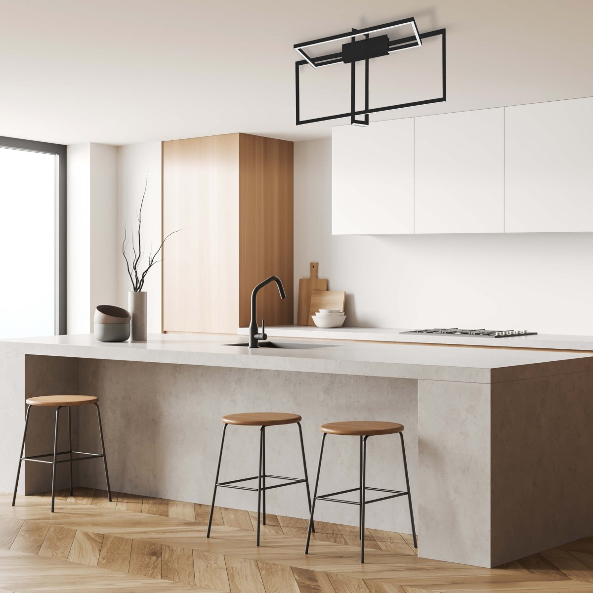 Light Prestige Frame 3D 4000K czarna LP-980/3D4 BK