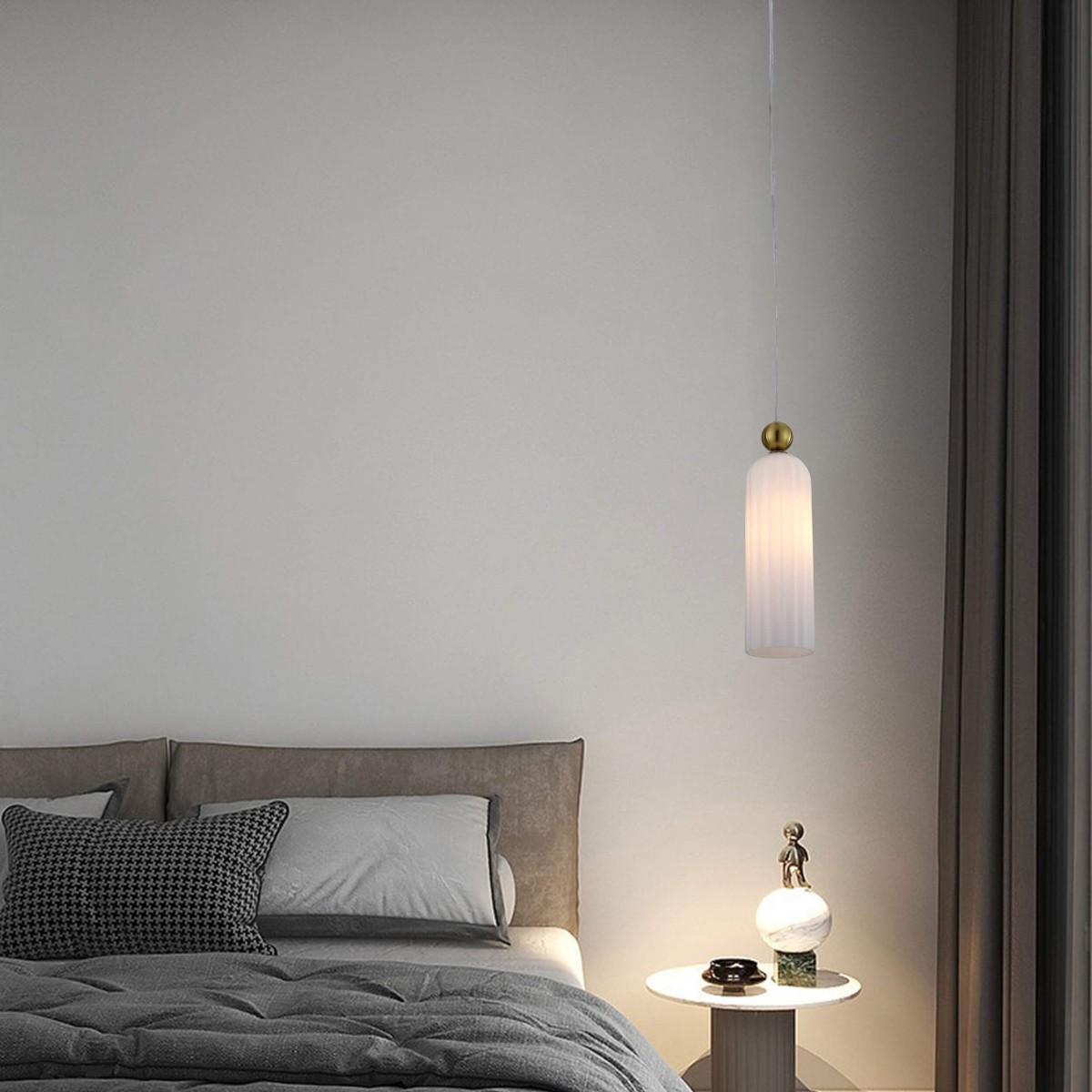 Light Prestige Piega 1 wisząca biała LP-939/1P white