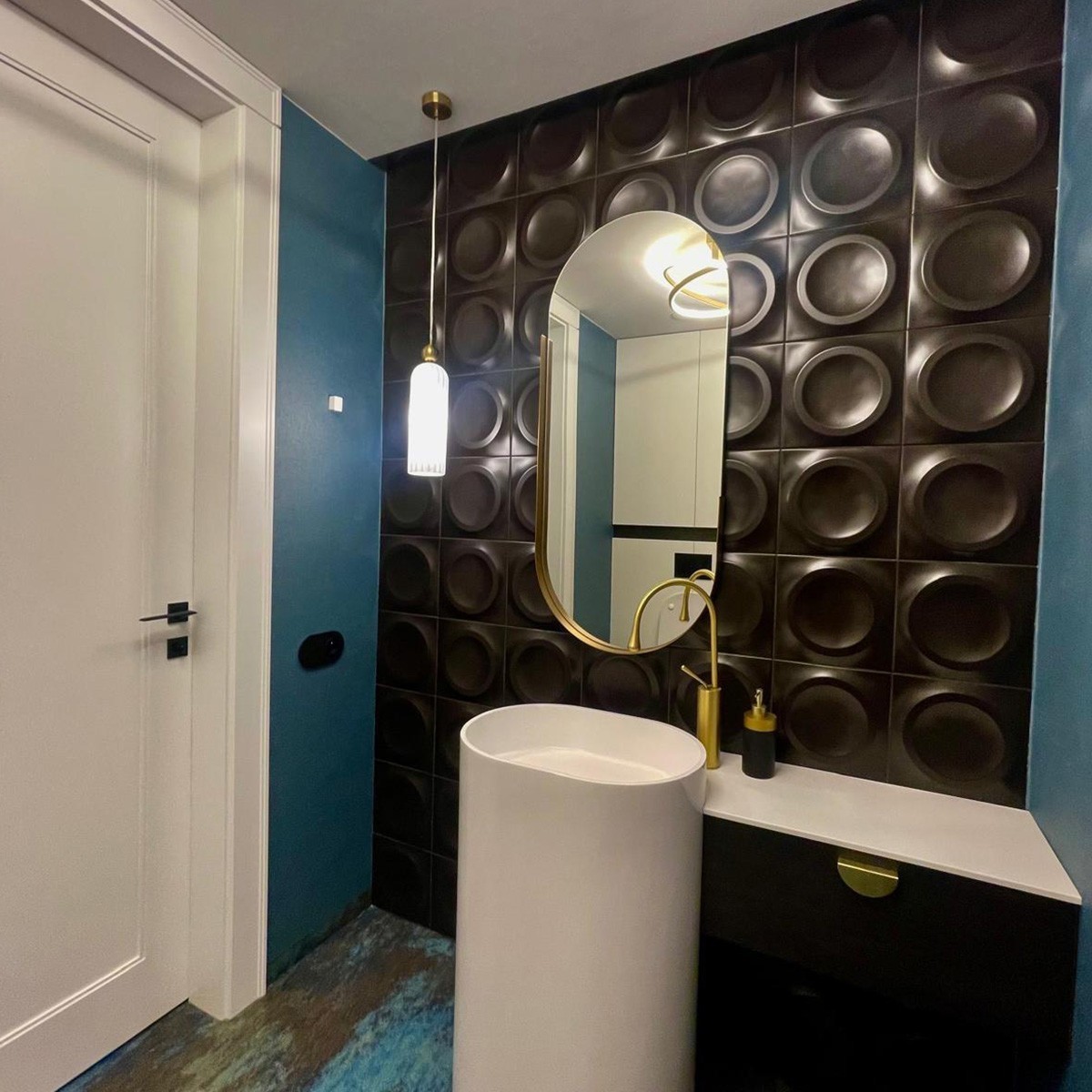 Light Prestige Piega 1 wisząca biała LP-939/1P white