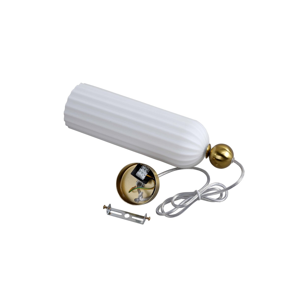 Light Prestige Piega 1 wisząca biała LP-939/1P white