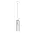 Light Prestige Piega 1 wisząca biała LP-939/1P white