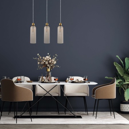 Light Prestige Piega 3 wisząca amber LP-939/3L amber