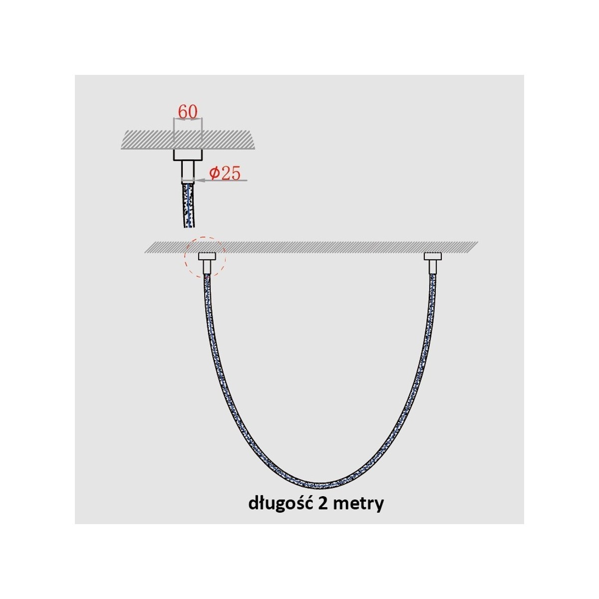 Light Prestige Rope Light 2M Smart LP-642/2M Smart - Wąż świetlny do zamontowania na suficie