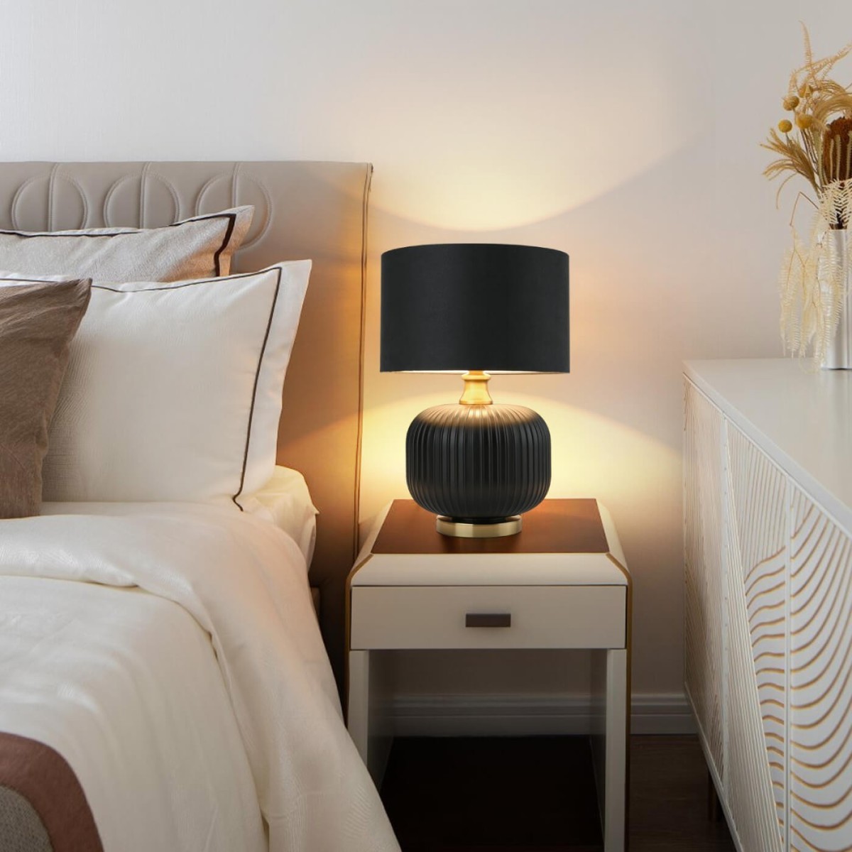 Light Prestige Tamiza biurkowa mała czarna LP-1515/1T small