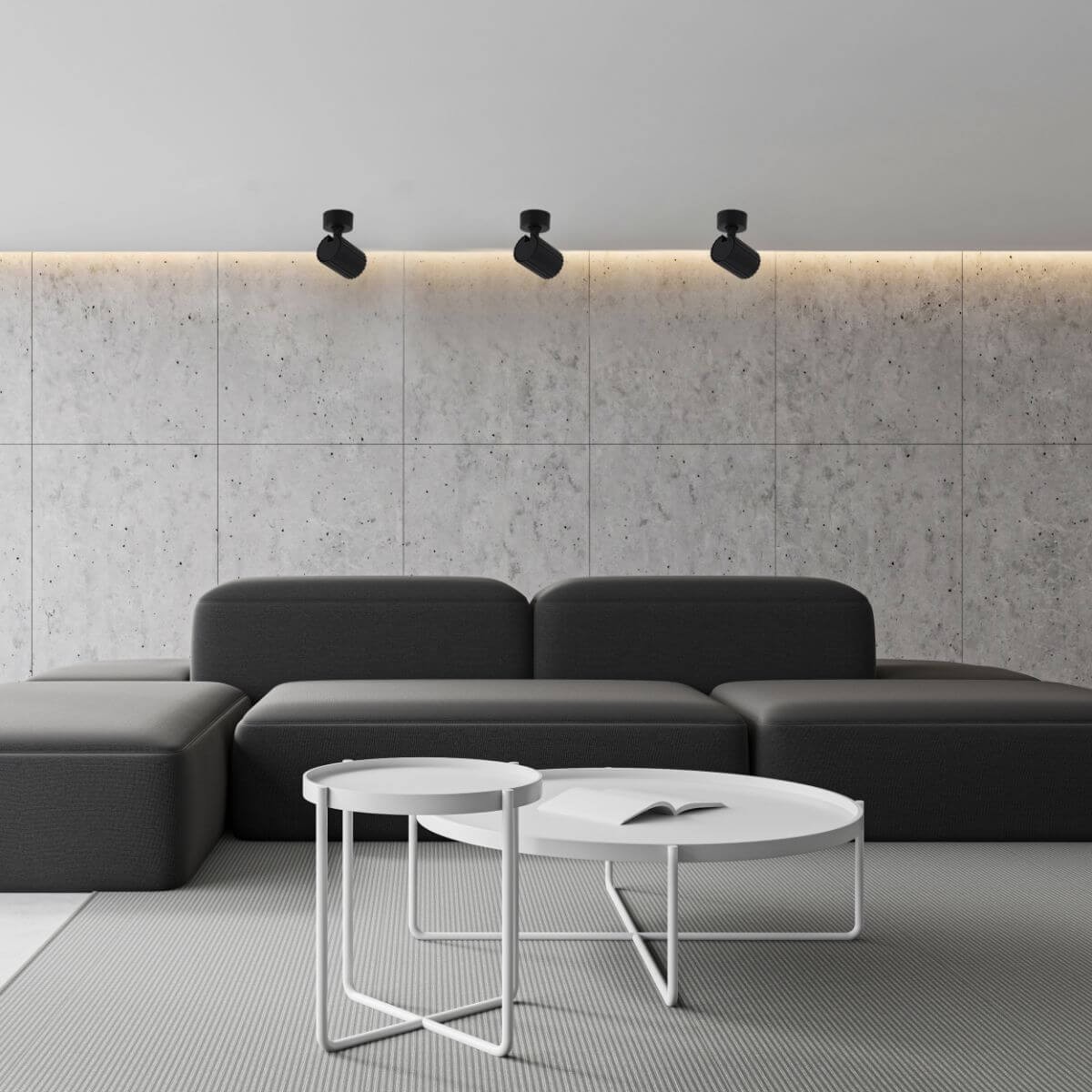 Light Prestige Tokio 1 spot czarny LP-787/1WS BK