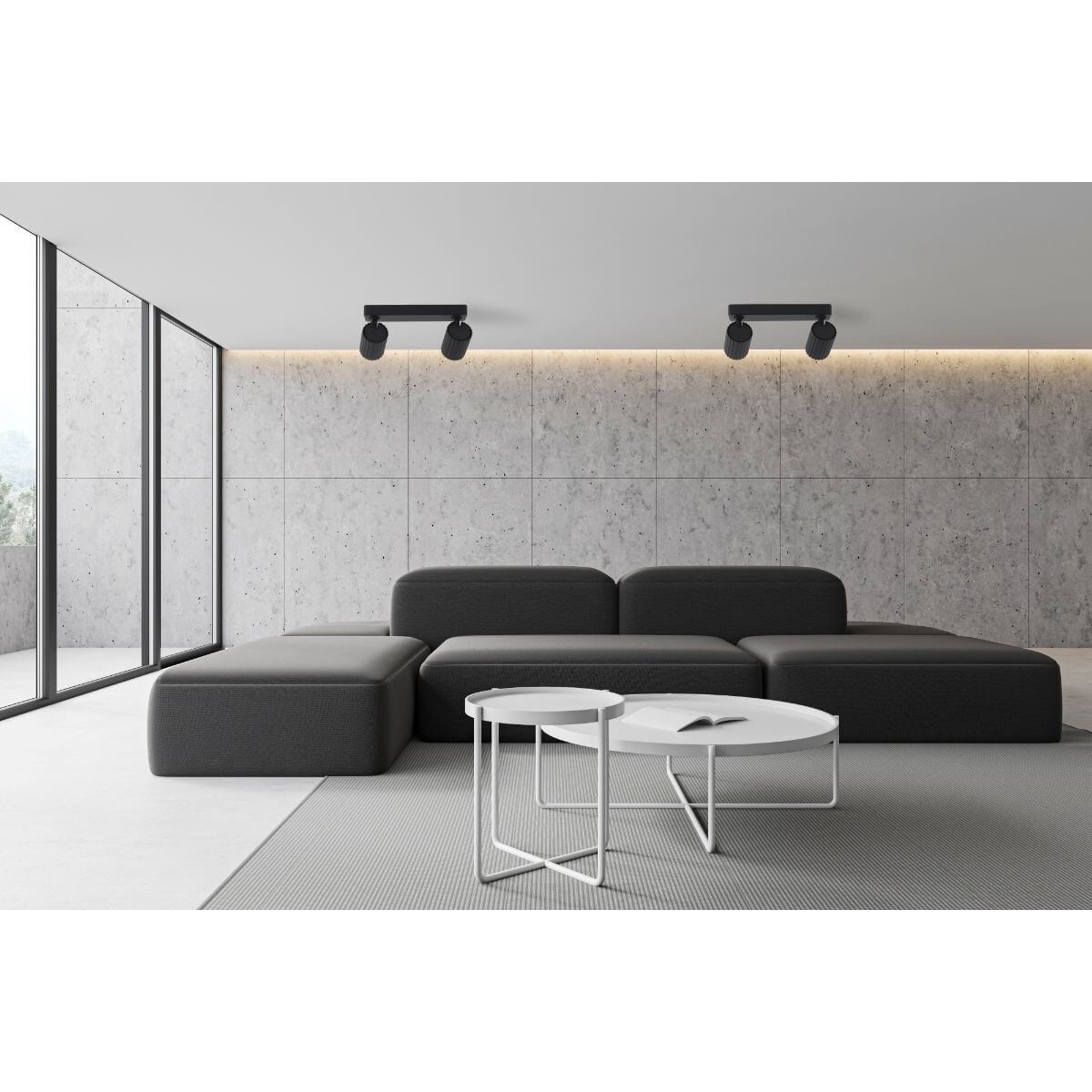 Light Prestige Tokio 2 spot czarny LP-787/2WS BK