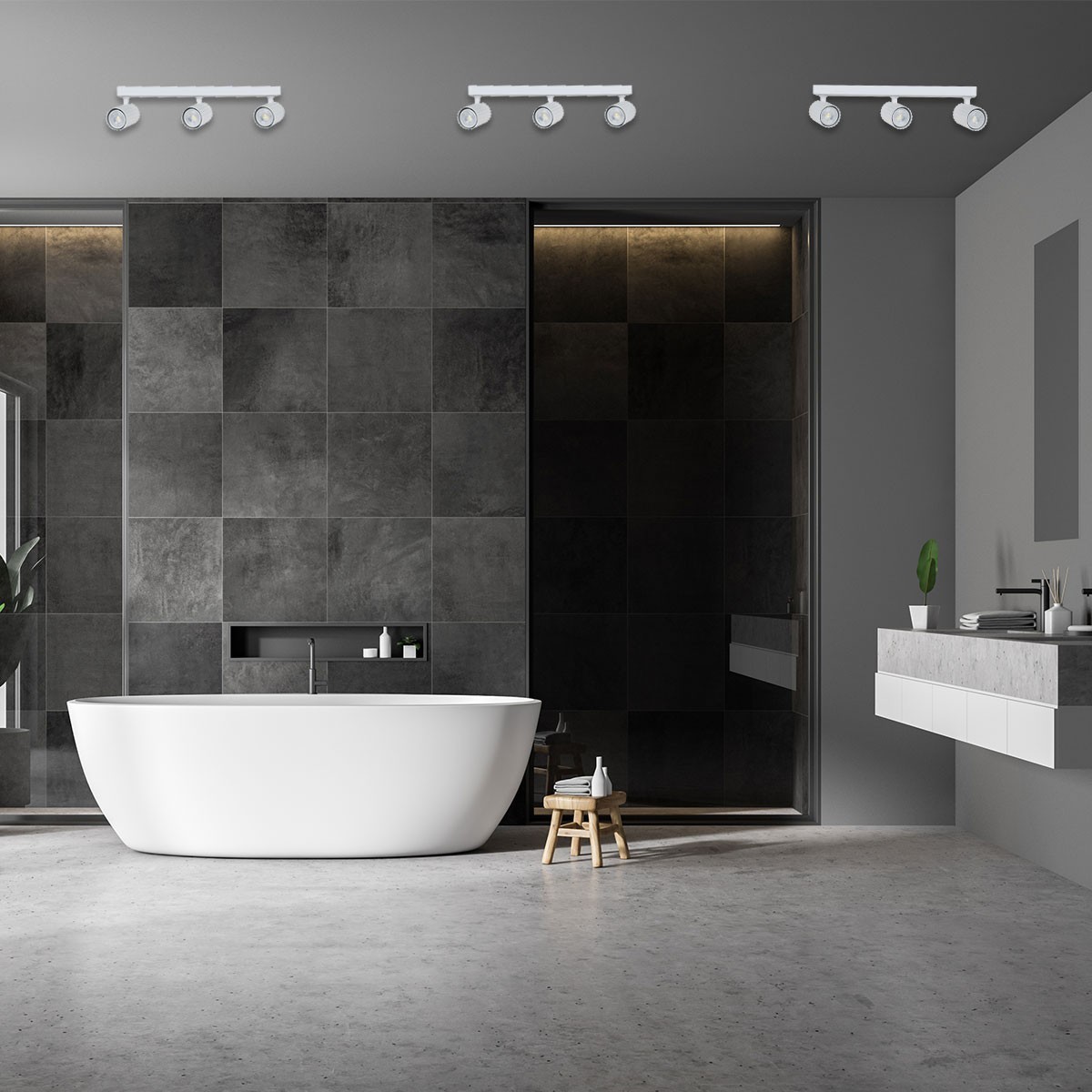 Light Prestige Tokio 3 spot biały LP-787/3WS WH