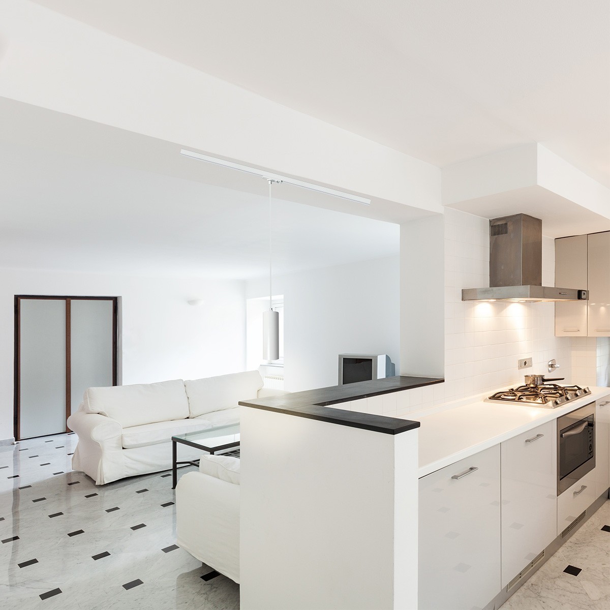 Light Prestige Snow wiszący 3F biały LP-731/1P 3F WH