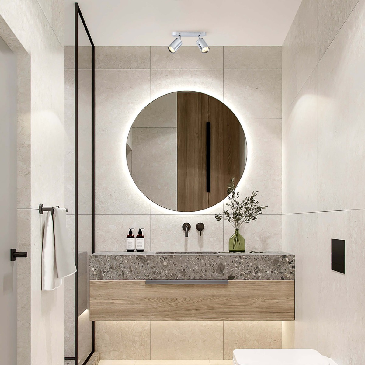 Light Prestige Belize 2 spot chrom IP44 LP-734/2W CH