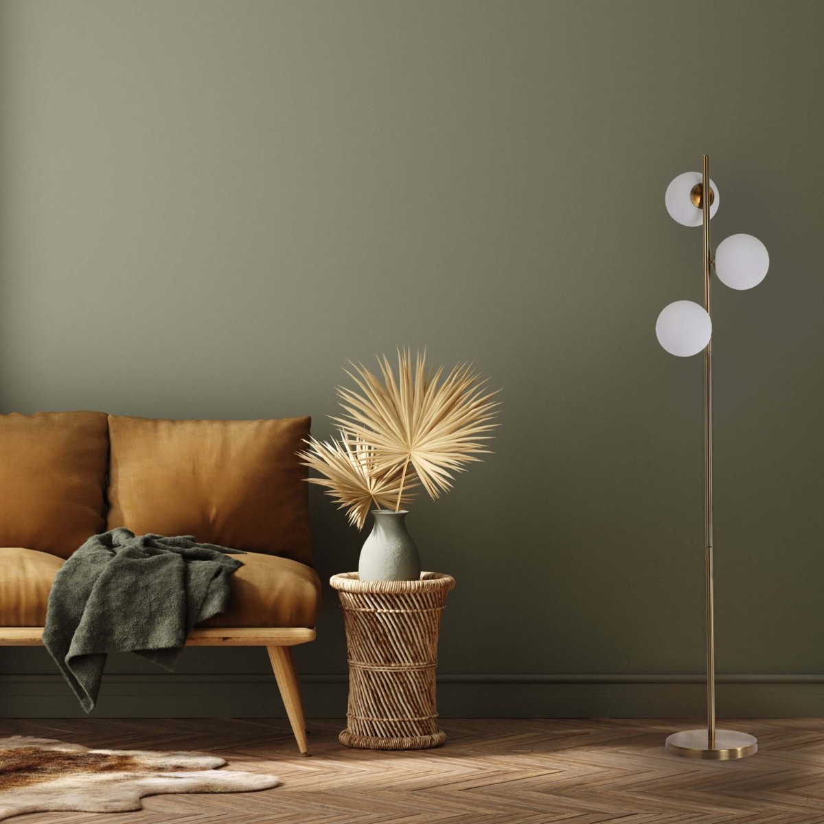 Light Prestige Dorado podłogowa złota LP-002/3F