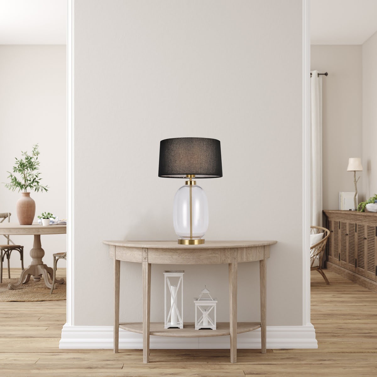 Light Prestige Amur lampa stołowa transparentna LP-919/1T transparent