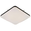 Light Prestige Babilon plafon kwadratowy mały 4000K czarny LP-335/1C S 4BK square