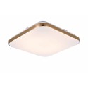 Light Prestige Babilon plafon kwadratowy mały 4000K złoty LP-335/1C S 4GD square