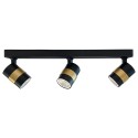 Light Prestige Anillo 3 spot czarny LP-770/3W BK