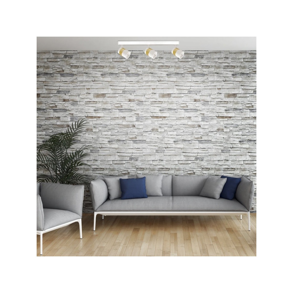 Light Prestige Anillo 3 spot biały LP-770/3W WH